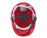 Каска защитная ЕЛАНПЛАСТ ЕВРОПА красная (ленточное оголовье) - фото 8