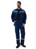 Костюм "УДАРНИК" куртка/брюки Т.СИНИЙ/ВАСИЛЁК - фото 9