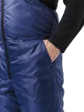 Костюм зимний "Скандин-СОП" куртка/полукомб. цвет: т.синий/василек - фото 17