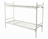 Кровать двухъярусная металлическая, порошковое покрытие - фото 1