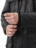 Мужская черная куртка охранника - фото 13