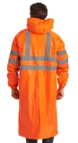 Плащ ВВЗ сигнальный нейлон с ПВХ оранжевый - фото 7