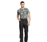 Брюки мужские "Камелот" из ткани рип-стоп чёрные - фото 2