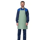 Фартук брезентовый хаки с огнестойкой пропиткой плотностью 460 г/м² - фото 2