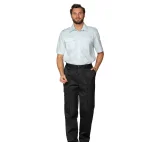 Костюм мужской "Альфа" чёрный (куртка и брюки) для охранников - фото 8