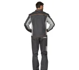 Костюм мужской "Бренд 1 2020" тёмно-серый/светло-серый (куртка и брюки) - фото 6