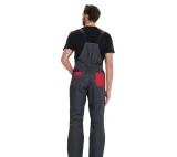 Костюм мужской "Бренд 2 2020" тёмно-серый/красный (куртка и полукомбинезон) - фото 12