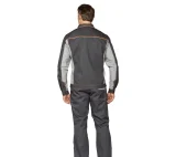 Костюм мужской "Бренд 2 2020" тёмно-серый/светло-серый (куртка и полукомбинезон) - фото 13