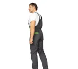 Костюм мужской "Бренд 2 2020" тёмно-серый/зелёный (куртка и полукомбинезон) - фото 9