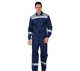 Костюм мужской "Пантеон СОП" синий/серый (куртка и брюки) - фото 2