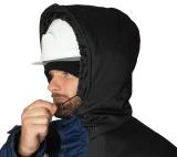 Костюм мужской утеплённый "Азимут" синий/чёрный (куртка и брюки) - фото 18