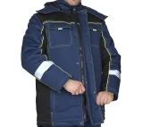 Костюм мужской утеплённый "Бренд К" тёмно-синий/чёрный - фото 10