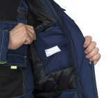 Костюм мужской утеплённый "Бренд К" тёмно-синий/чёрный - фото 8