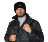 Костюм мужской утеплённый "Викинг" чёрный (куртка и брюки) - фото 23