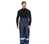 Костюм мужской утеплённый "Мастер 1" синий (куртка и брюки) - фото 5