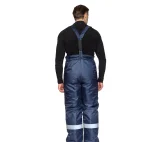 Костюм мужской утеплённый "Мастер 1" синий (куртка и брюки) - фото 6