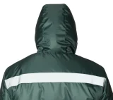 Костюм мужской утеплённый "Мастер 1" зелёный (куртка и брюки) - фото 13