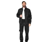 Костюм мужской "Викинг 2021" чёрный (куртка и брюки) - фото 5