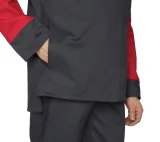 Костюм огнестойкий "Гектор" серый/красный 1 класса защиты (куртка и брюки) - фото 9