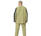 Костюм сварщика чёрный/бежевый со спилком площадью покрытия 2,3 м² (куртка и брюки) - фото 4