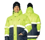 Костюм утеплённый "Спектр 2" лимонный/синий (куртка и полукомбинезон) - фото 1