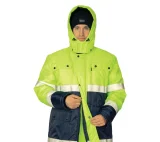 Костюм утеплённый "Спектр 2" лимонный/синий (куртка и полукомбинезон) - фото 10