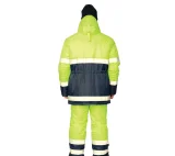 Костюм утеплённый "Спектр 2" лимонный/синий (куртка и полукомбинезон) - фото 4