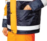 Костюм утеплённый "Спектр 2" оранжевый/синий (куртка и полукомбинезон) - фото 10