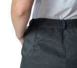 Костюм женский "Пантеон" серый/красный (куртка и брюки) - фото 6