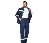 Куртка мужская летняя "Пантеон СОП" тёмно-синяя - фото 4