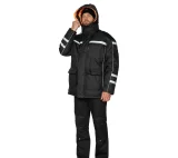 Куртка мужская утеплённая "Аляска Ультра" чёрная - фото 10