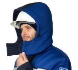 Куртка антистатическая мужская утеплённая "Антистат" тёмно-синий/василёк - фото 11