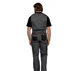 Полукомбинезон мужской "Бренд" серый/чёрный - фото 3