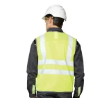 Жилет сигнальный "Спектр Лайт 3" лимонный на липкой ленте - фото 7