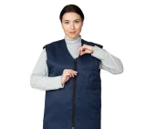 Жилет универсальный утеплённый "Универсал" тёмно-синий - фото 8