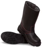 Сапоги кожаные сварщика Н8СМ (БАРС) утепленные, комп. подносок, кевл. стелька - фото 4