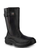 Сапоги кожаные утепленные СТИКС ПУ, металлический подносок - фото 1