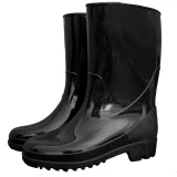 Сапоги ПВХ А-27 (STEP) женские, черные - фото 1