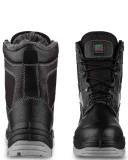 Ботинки кожаные утепленные высокие СТРОИТЕЛЬ ПУ/ТПУ, металлический подносок, антипрокольная стелька - фото 3