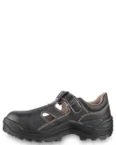 Полуботинки кожаные с перфорацией СТИКС ПУ, металлический подносок - фото 3