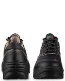 Полуботинки кожаные СТИКС ПУ, металлический подносок - фото 4