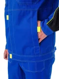 Костюм рабочий "Рольф" василёк/черный/лимон - фото 13