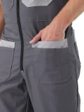 Костюм рабочий "Рольф" серый/св.серый - фото 5