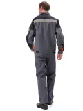 Костюм рабочий "Рольф" цвет т.серый/черный - фото 3