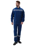 Костюм "УДАРНИК" куртка/брюки Т.СИНИЙ/ВАСИЛЁК - фото 15