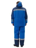 Костюм зимний "ЗИМНИК" куртка/брюки, цвет: василек/т.синий - фото 3