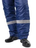 Костюм зимний "Скандин-СОП" куртка/полукомб. цвет: т.синий/василек - фото 3