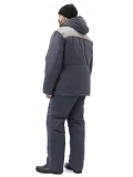 Костюм зимний "СТАНДАРТ" куртка/полукомбинезон, цвет: т.серый/св.серый - фото 5