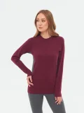 Термобельё ТФ-019 THERMO TEX LADY (KAURY) женское, бордо/темно-серый - фото 2