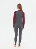 Термобельё ТФ-019 THERMO TEX LADY (KAURY) женское, бордо/темно-серый - фото 3